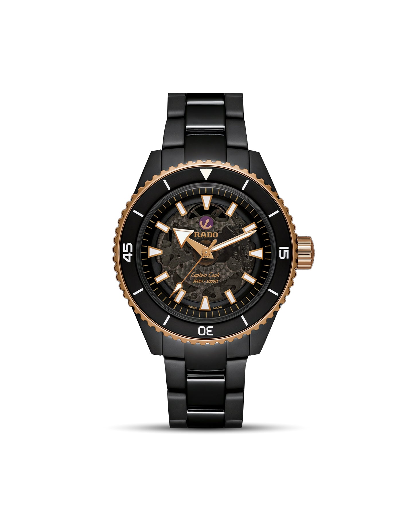 thc072thc様 Rado Captain Cook High Tech Ceramic R32127162 43mm – Marc Samuels