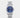 2021 Rolex Oyster Perpetual 36 126000 watch featuring a royal blue sunray dial and stainless steel Oyster bracelet isolated on a light gray studio background