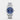 2021 Rolex Oyster Perpetual 36 126000 watch featuring a royal blue sunray dial and stainless steel Oyster bracelet isolated on a light gray studio background
