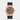 2023 Rolex Sky-Dweller 42 326235 watch featuring a chocolate brown dial, 18k Everose gold fluted Ring Command bezel, and black Oysterflex strap isolated on a light gray background