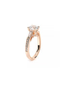 Verragio Insignia Round Engagement Ring Rose Gold | Marc Samuels Dallas