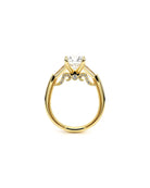 Verragio Insignia Round Engagement Ring Yellow Gold | Marc Samuels Dallas