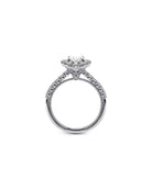 Verragio Renaissance Oval Platinum Engagement Ring | Marc Samuels Dallas