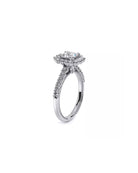 Verragio Renaissance Princess Platinum Engagement Ring | Marc Samuels Dallas