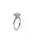 Verragio Renaissance Round Platinum Engagement Ring | Marc Samuels Dallas