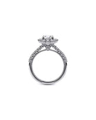 Verragio Renaissance Round Platinum Engagement Ring | Marc Samuels Dallas