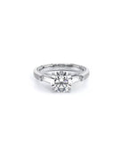 Verragio Insignia Round Engagement Ring Platinum | Marc Samuels Dallas