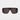 Alexander McQueen Cross-Bar Sunglasses AM0492S-002 | Marc Samuels Jewelers