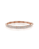 Tacori Full Diamond Bangle Rose Gold | Marc Samuels Dallas