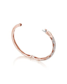 Tacori Full Diamond Bangle Rose Gold | Marc Samuels Dallas