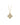 Diamond Pave Clover Yellow Gold Necklace | Marc Samuels Jewelry