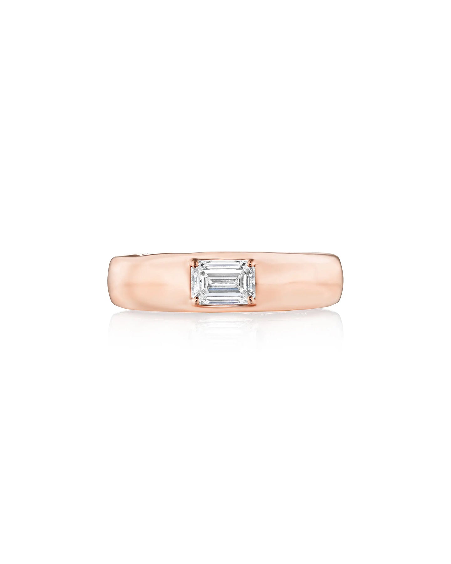 Tacori Domed Diamond Ring Rose Gold | Marc Samuels Dallas