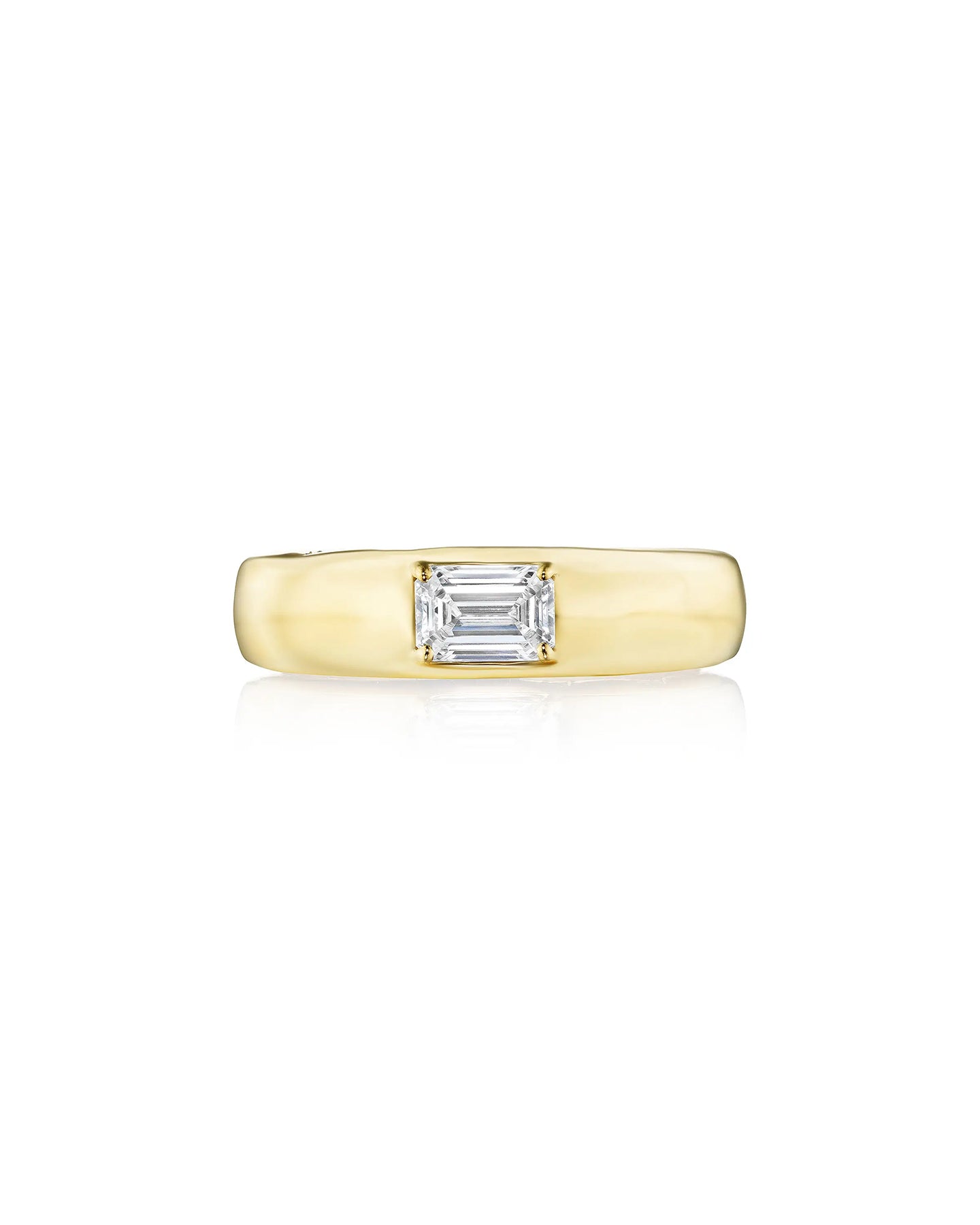 Tacori Domed Diamond Ring Yellow Gold | Marc Samuels Dallas