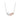 Tacori Milgrain Two-Tone Double Link Pendant Rose and White Gold | Marc Samuels Dallas