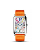 Orange Strap 30.5mm Steel Franck Muller Classic 1002QZCODRACE Watch