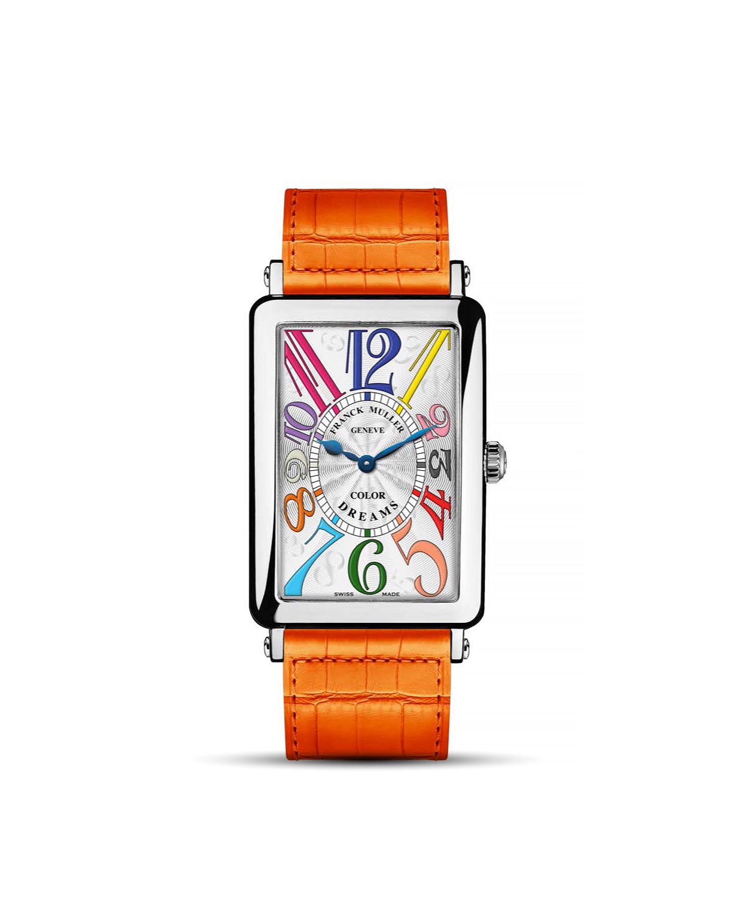 Orange Strap 30.5mm Steel Franck Muller Classic 1002QZCODRACE Watch