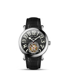 Black Platinum 42mm Franck Muller Tourbillon 7002TPTB Watch