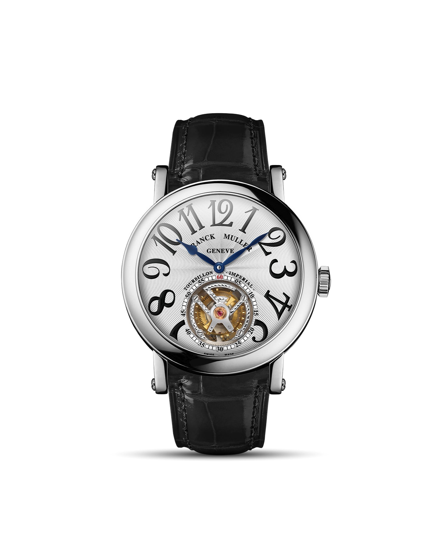 White Platinum 42mm Franck Muller Tourbillon 7002TPTE Watch