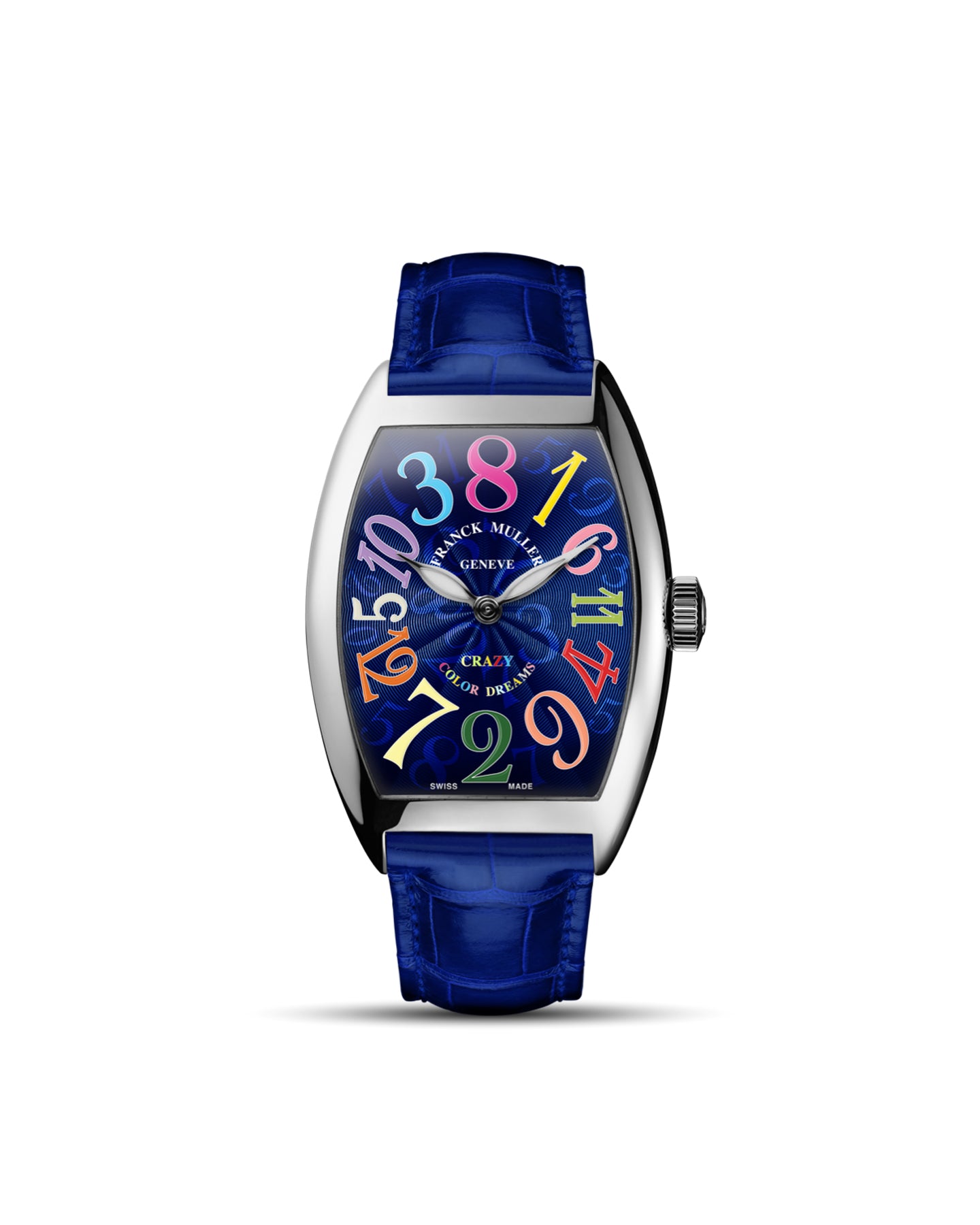 40mm Blue Franck Muller Crazy Hours 8880CHCODRACBL Watch