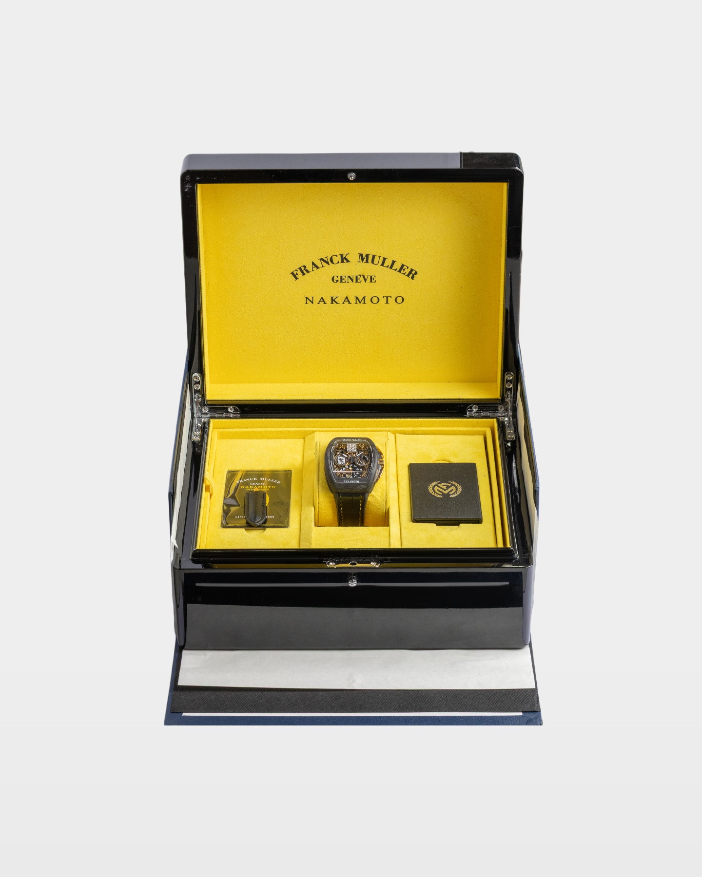 Franck Muller Nakamoto Bitcoin Watch V 45 YT CC GD SQT