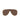 Brown Gucci Mask Sunglasses Gold Toned Metal | Marc Samuels Dallas