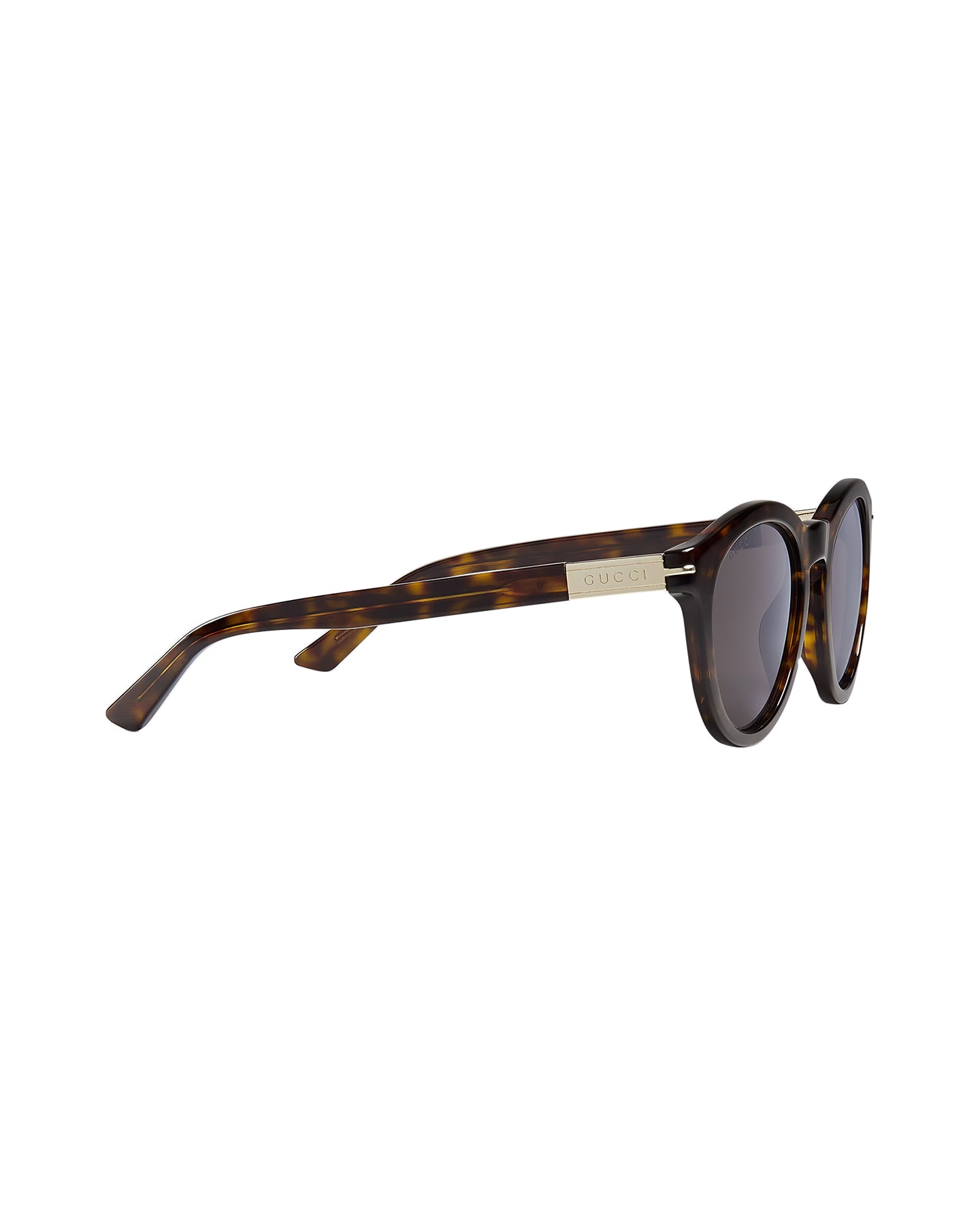 Dark Tortoiseshell Frame Gucci Round Sunglasses | Marc Samuels Dallas