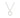 Cloud Large Pendant Necklace 14K White Gold | Marc Samuels Dallas