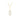 Michael M Pave Longline Link Medallion Lariat Necklace Yellow Gold | Marc Samuels Dallas
