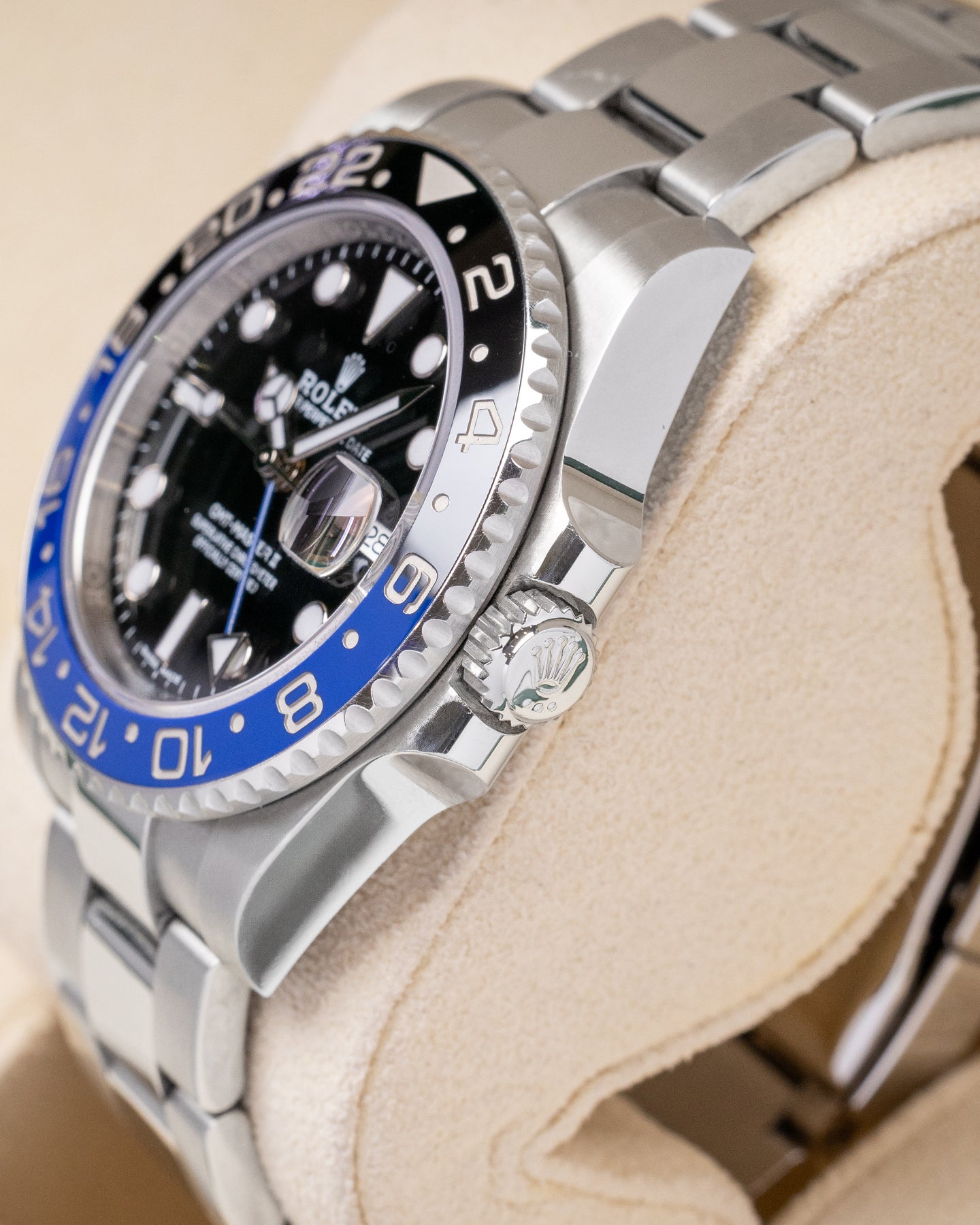 Rolex GMT Master II Batman 126710BLNR at Marc Samuels Jewlers Dallas