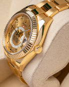 Yellow Gold Rolex Sky-Dweller 326938 Watch at Marc Samuels Jewelers Dallas