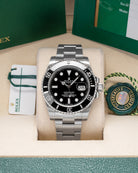 Steel Black Rolex Submariner 116610LN Watch at Marc Samuels Jewelers Dallas