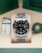 Steel Black Rolex Submariner 126610LN at Marc Samuels Jewelers Dallas