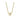 Shy Creation Diamond Bezel Necklace Yellow Gold | Marc Samuels Dallas