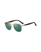 Round Signature C de Cartier Sunglasses ESW00704 Green Lenses