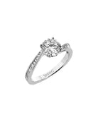 Simon G. Round-Cut Engagement Ring LR3179 | Marc Samuels Dallas