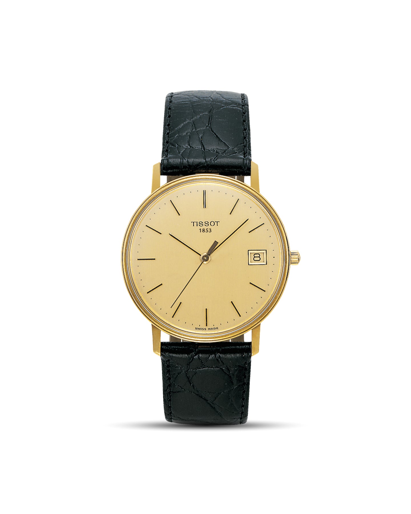 Tissot Goldrun Hesalite Gold T71340121 | Marc Samuels Dallas