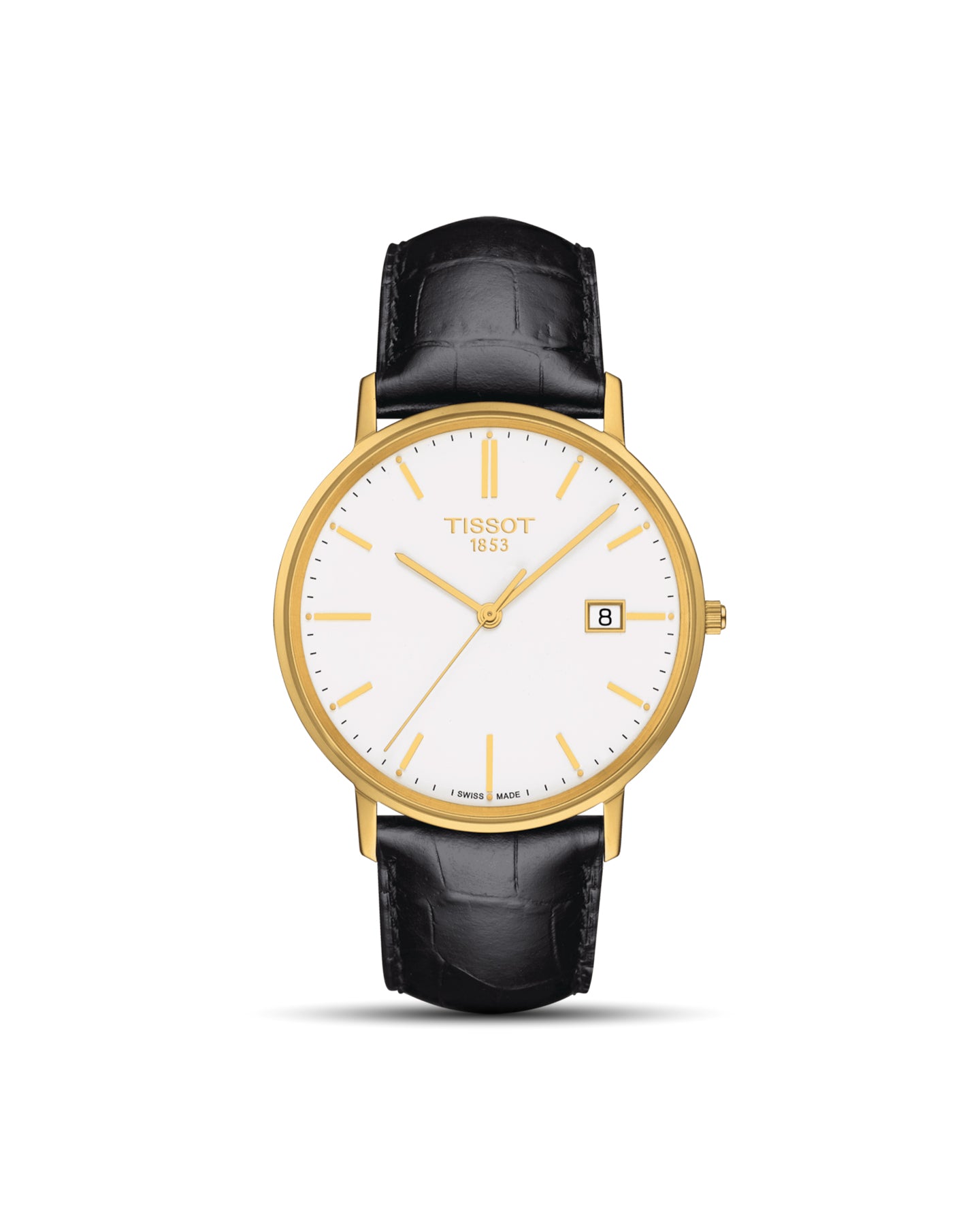 Tissot Goldrun Sapphire Gold T9224101601100 | Marc Samuels Dallas