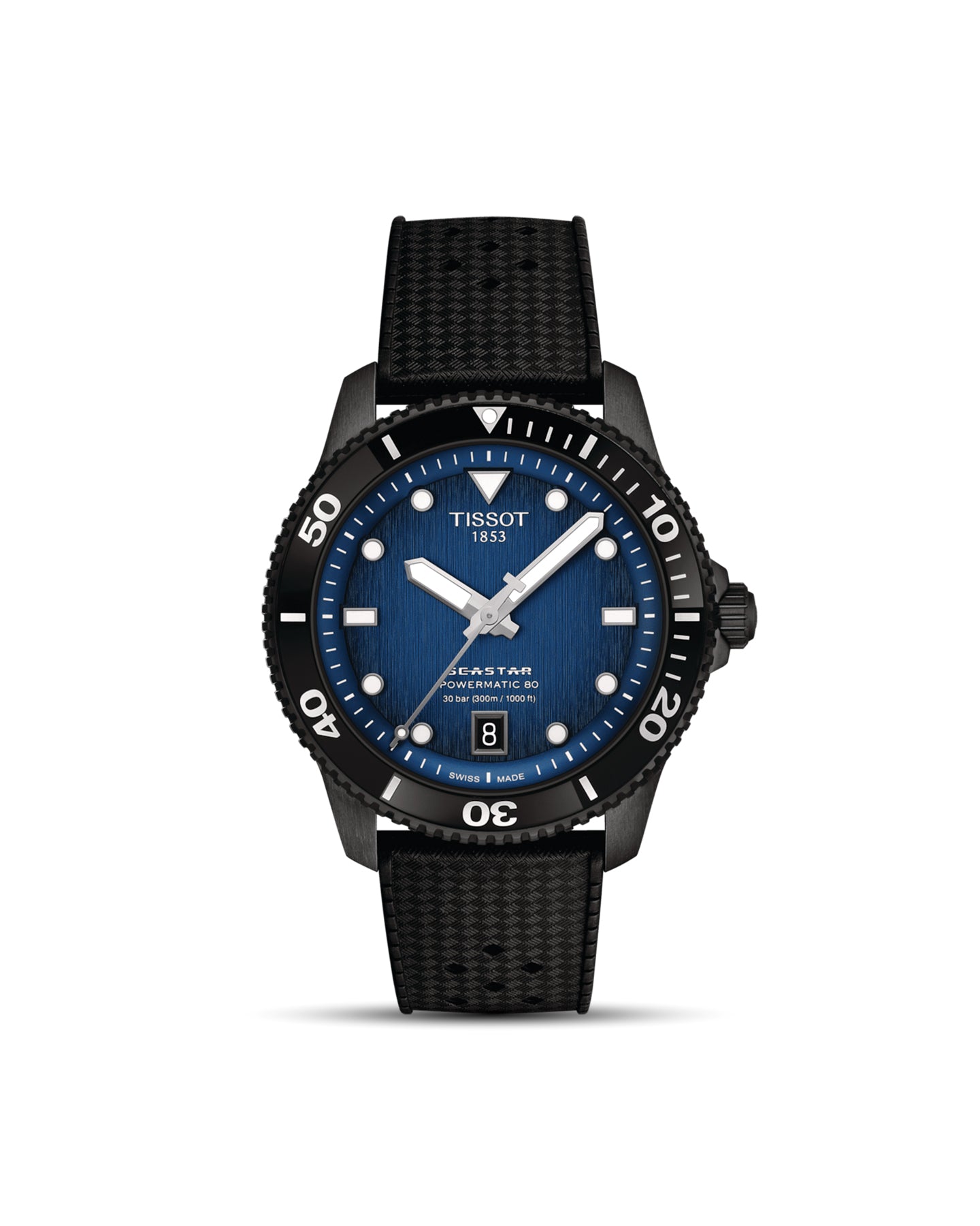 Tissot Seastar 1000 Powermatic 80 T1208073704100 | Marc Samuels Dallas