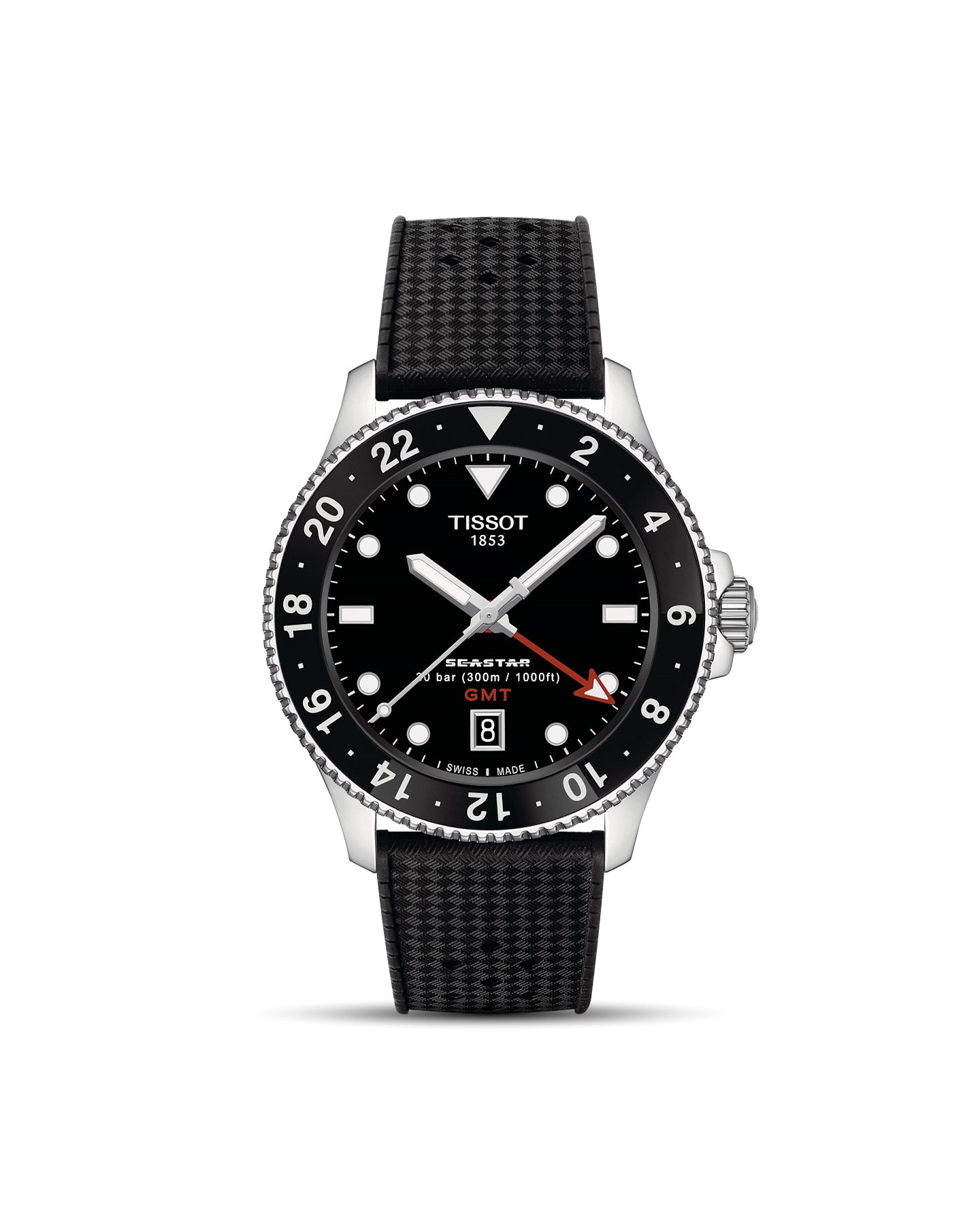 Tissot Seastar 1000 Quartz GMT T1208521705100 | Marc Samuels Dallas