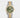 Front view of a brand new 2026 Rolex Datejust 36 126233 in two-tone Oystersteel and yellow gold featuring an olive green dial with Roman numeral markers, fluted bezel, and Jubilee bracelet at Marc Samuels Jewelers in Dallas