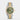 Front view of a brand new 2026 Rolex Datejust 36 126233 in two-tone Oystersteel and yellow gold featuring an olive green dial with Roman numeral markers, fluted bezel, and Jubilee bracelet at Marc Samuels Jewelers in Dallas