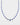 Cushion sapphire and diamond cluster tennis necklace 30.20ct 14k white gold at Marc Samuels Jewelers Dallas