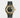 Front view of a pre-owned 2023 Breitling Superocean Automatic 42 N17375201L1S1 featuring a bronze case, green dial with white chapter ring, black ceramic bezel inlay, and green rubber strap at Marc Samuels Jewelers in Dallas