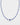 24.82ct oval blue sapphire and diamond halo tennis necklace at Marc Samuels Jewelers Dallas